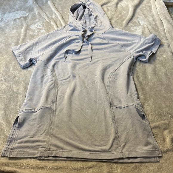 Athleta cabana tunic hoodie in muted lilac - Picture 1 of 7